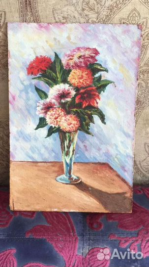 Картины маслом на холсте, акварель, пастель