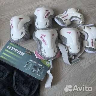 Роликовые коньки(лезвия) + защита