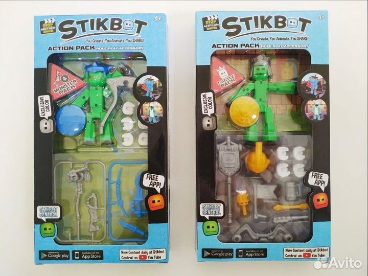 Стикботы фигурка Рыцарь с аксессуарами