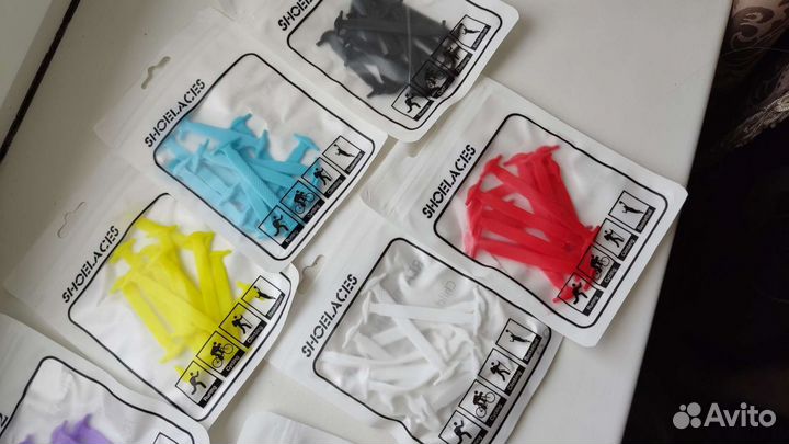 Детские шнурки силикон. уни