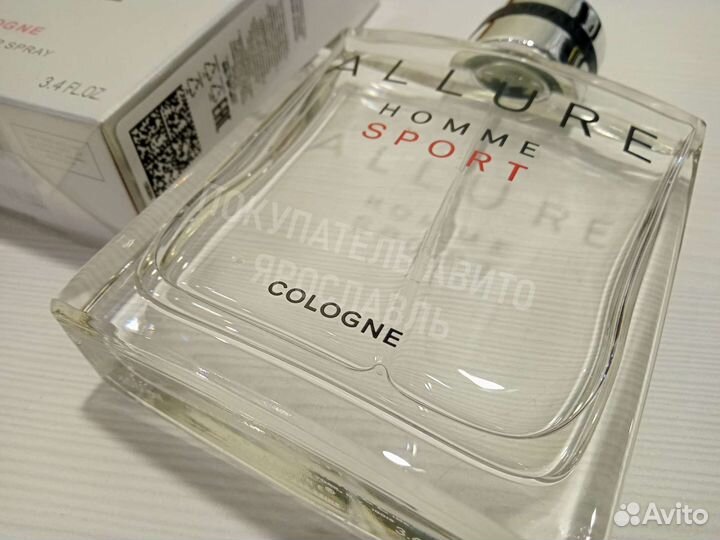 Chanel allure homme sport cologne 100 мл
