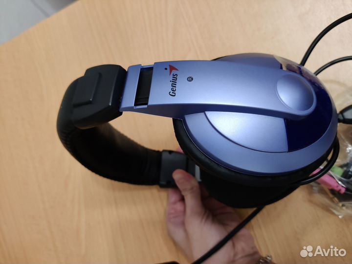 Новые наушники для компьютера Genius