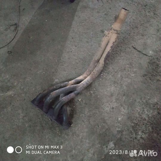 Выпускной коллектор/паук ваз16v под прямой стаб