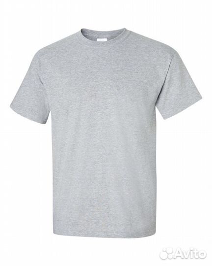 Футболка мужская однотонная