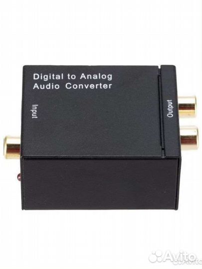 Конвертер оптика на RCA