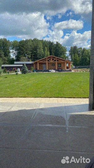 Укладка рулонного газона