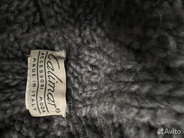 Комплект шапка и шарф женские