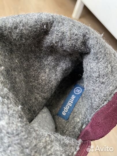 Димесезонные сапоги для девочки Antilopa 28