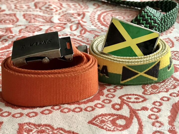 Ремень оранжевый