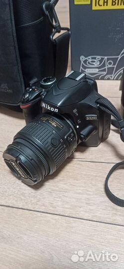 Зеркальный фотоаппарат nikon d3200