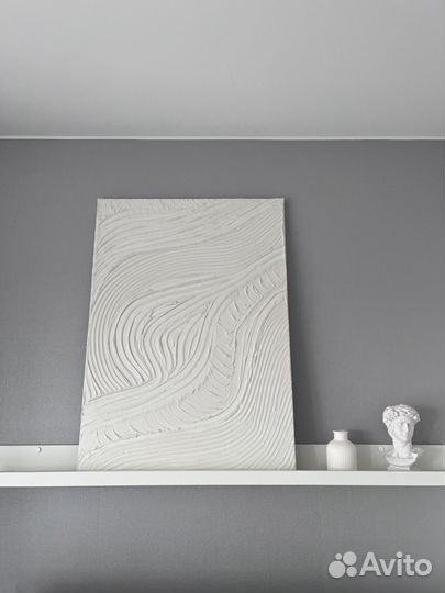 Интерьерная картина текстурная абстракция