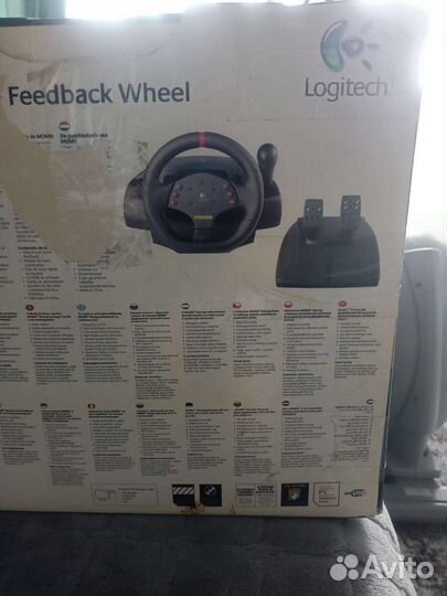 Руль для пк logitech