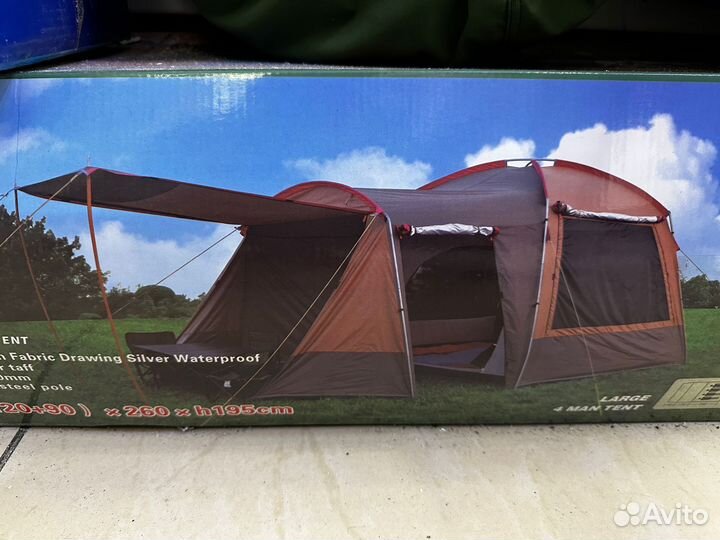 Палатка туристическая 4 местная