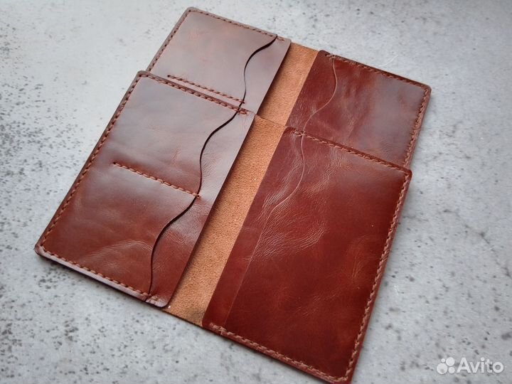 Обложка для паспорта натуральная кожа