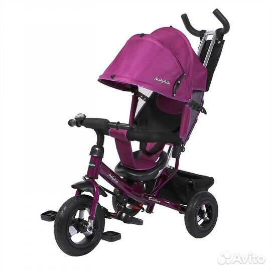 Велосипед 3 кол Comfort 10x8 AIR фиолетовый цвет