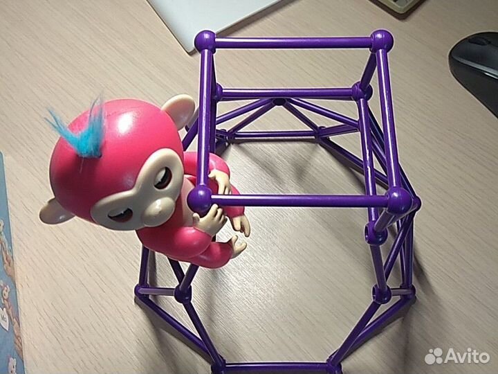 Комплект Fingerlings + обезьянка Aimee оригинал