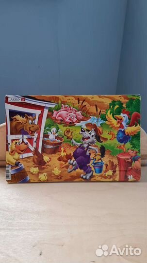 Пазлы larsen 16 деталей