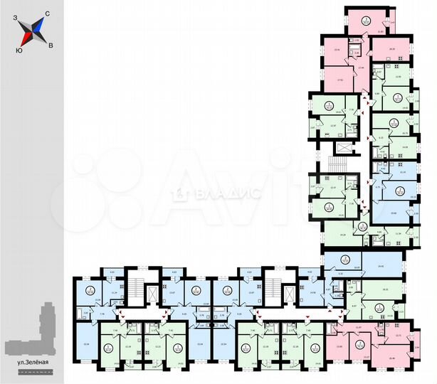 1-к. квартира, 46,7 м², 3/7 эт.