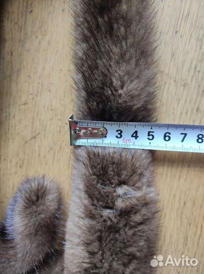 Пояс для норковой шубы
