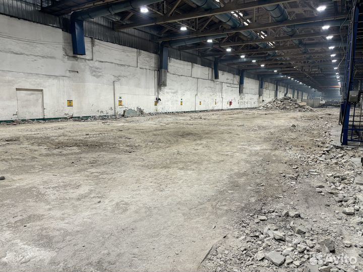 Устройство армированной бетонной плиты пола с топп