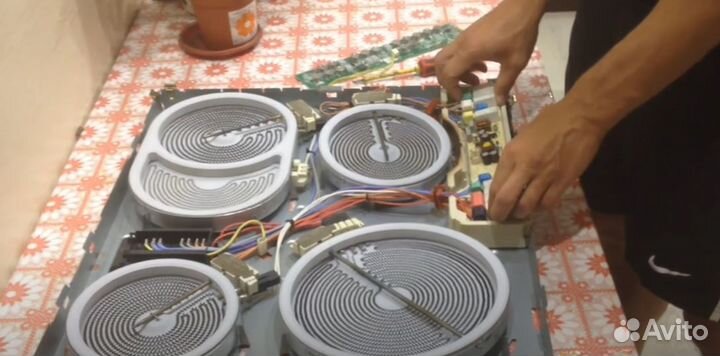 Ремонт электроплит, варочных панелей, духовок