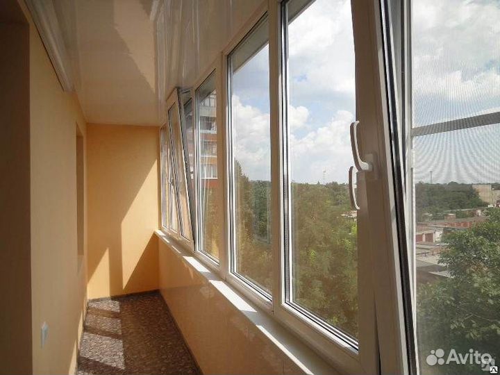 Лоджия под ключ