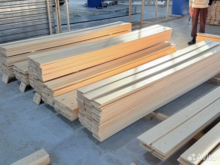 Планкен прямой, косой оптом от 25м3 сорт В 20х90х2000