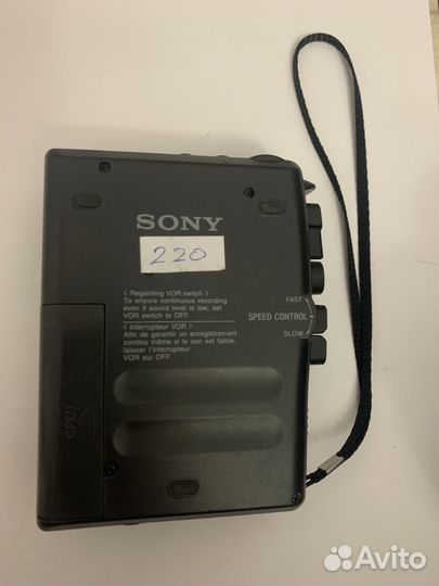 Кассетный плеер-диктофон Sony TCM-359V