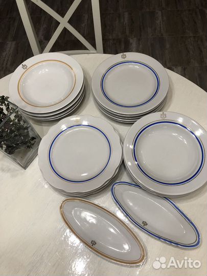 Тарелки Дулево СССР