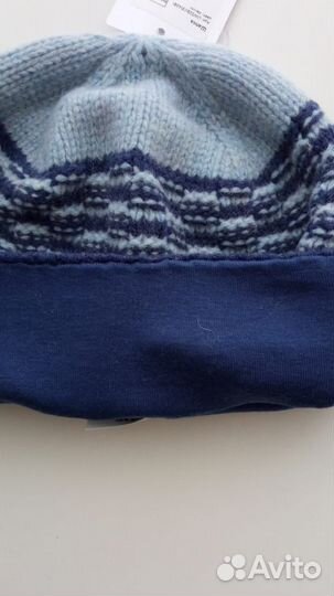 Шапка для мальчика 52-54,54-56см новая