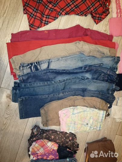 Одежда для девочки 110 размера, пакетом