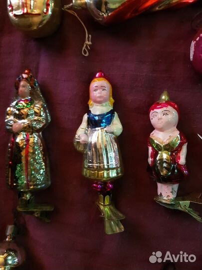 Елочные игрушки СССР