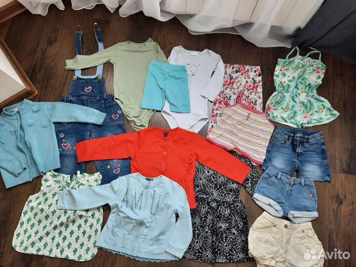 Одежда на девочку 92 98 пакетом