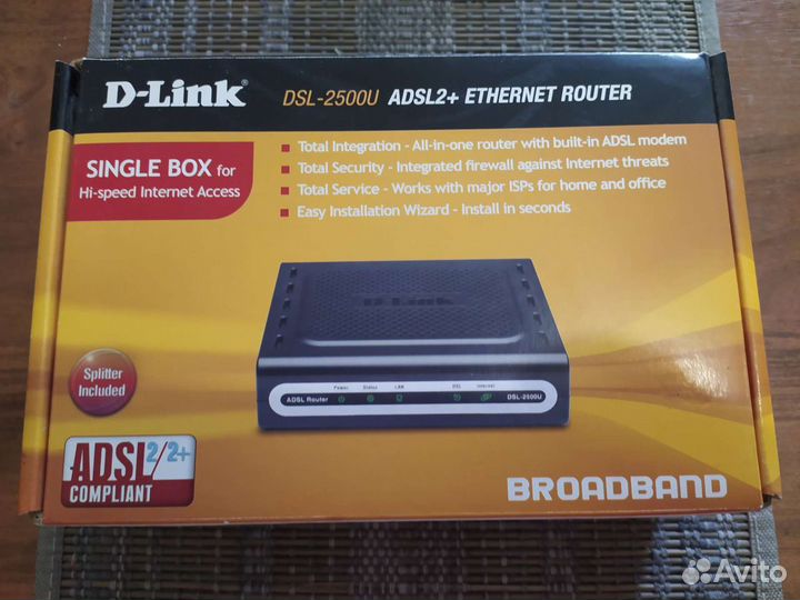 Интернет роутер D-Link