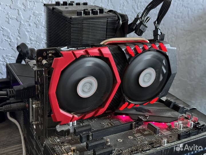 Видеокарта MSI GeForce GTX 1050 Ti 4gb gaming X