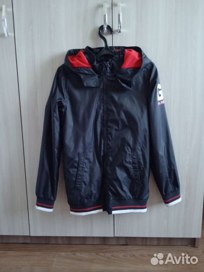 Утеплённая ветровка для мальчика 10 - 12 лет