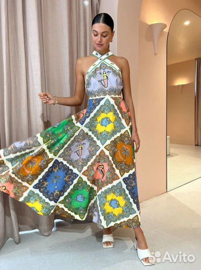 Платье женское в стиле zimmermann