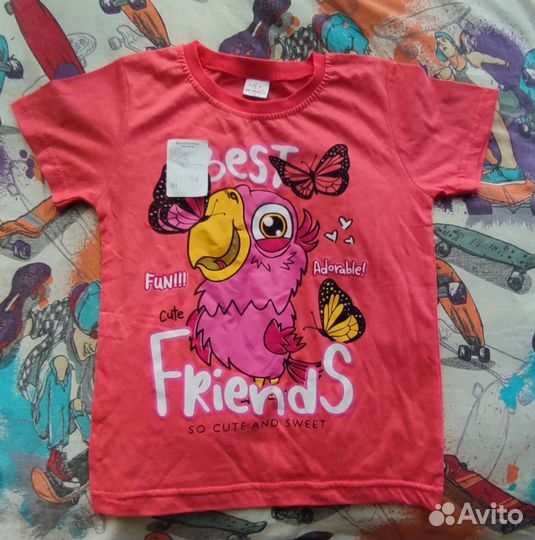 Футболки детские новые