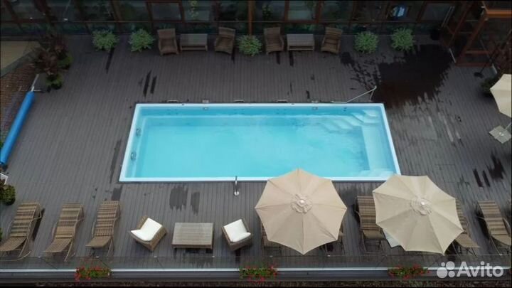 Композитный бассейн Ривьера 1000 premium