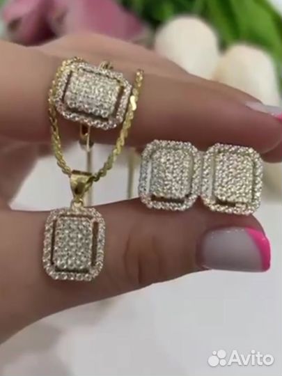 Серебряный комплект