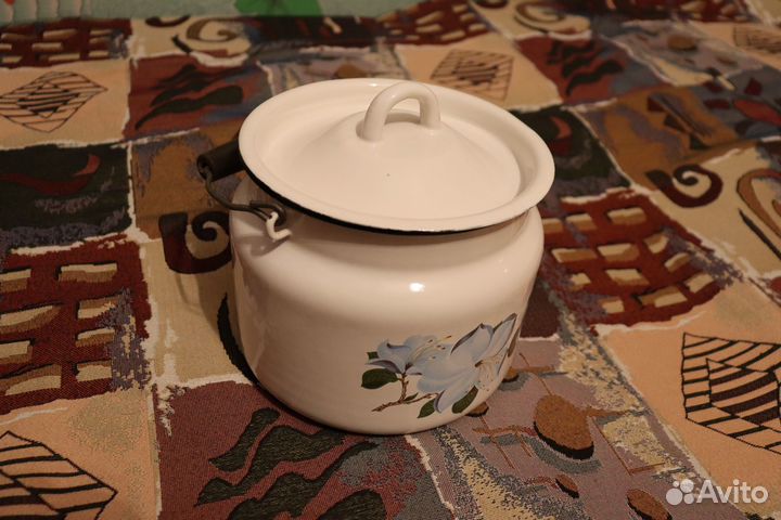 Бидон эмалированный