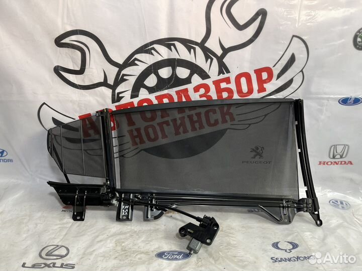 Электрошторки задних дверей бмв Ф02