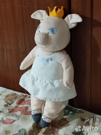 Плюшевая свинка IKEA