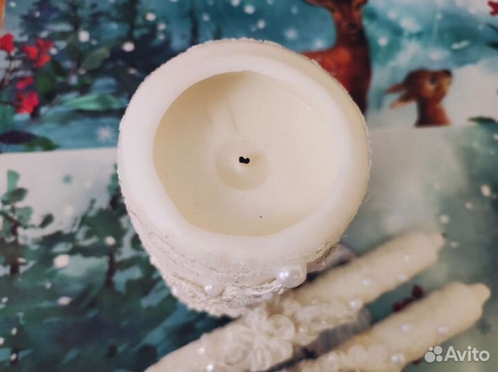 Свечи восковые