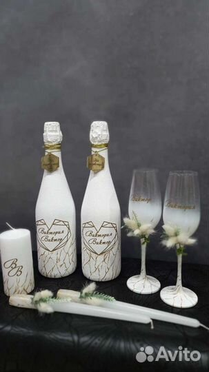 Декор свадебных аксессуаров