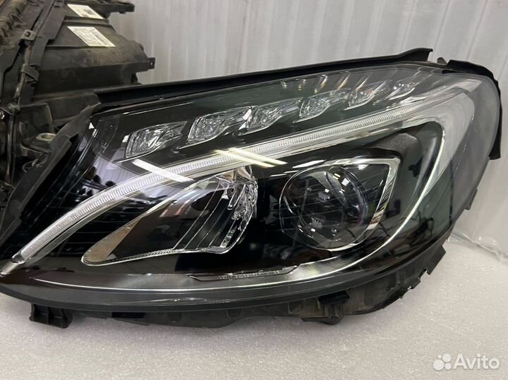 Комплект фар Mercedes W205 LED перформанс