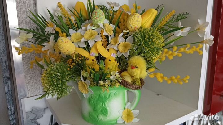 Цветы в кашпо