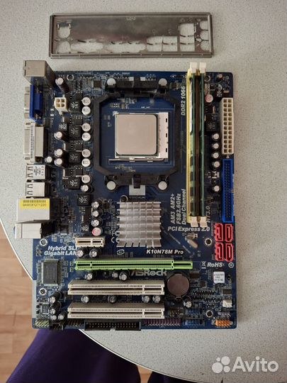 Комплект проц мать память охлад