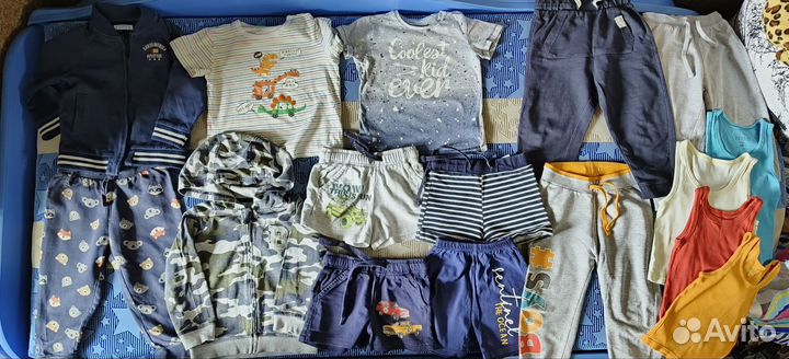 Вещи пакетом на мальчика 92-98