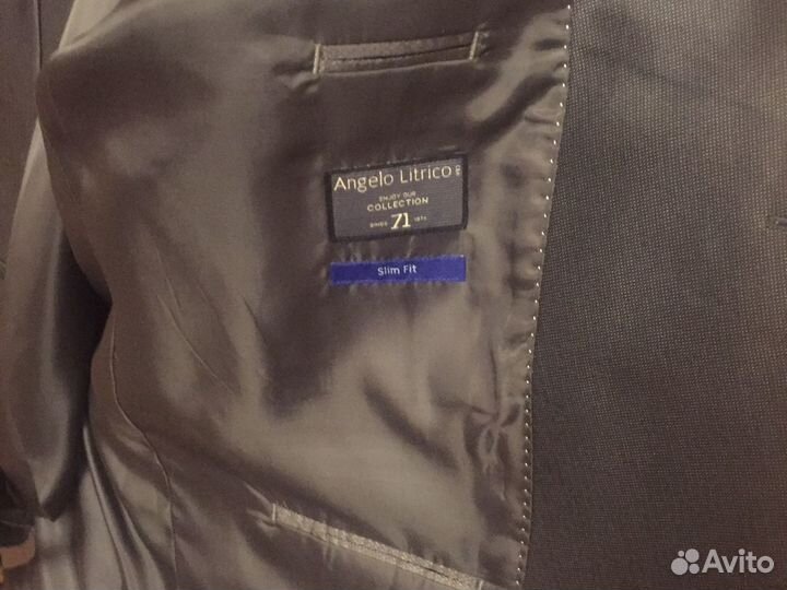 Костюм мужской итальянская дизайнерская фирмаAngel